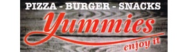 Logo Yummies Pizza Burger Snacks Gutscheinheft Foody